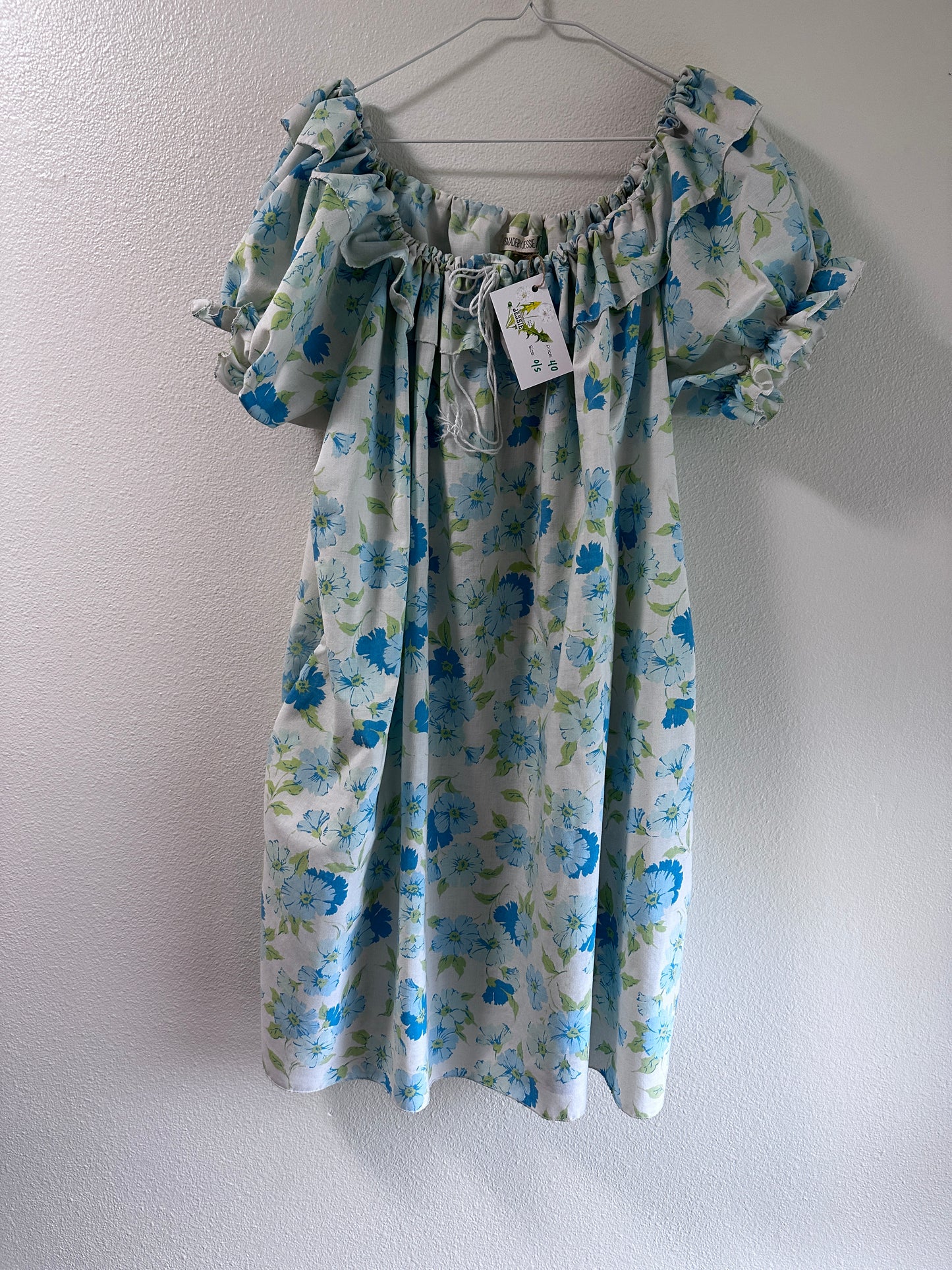 Bluebell Prairie Dress – One Size (Fits S–XL)