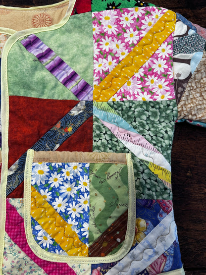 Multi-Color Kids Quilt Jacket 2-4T