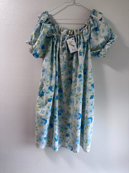 Bluebell Prairie Dress – One Size (Fits S–XL)