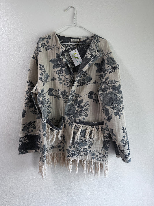 Upcycled Throw Blanket Tapestry