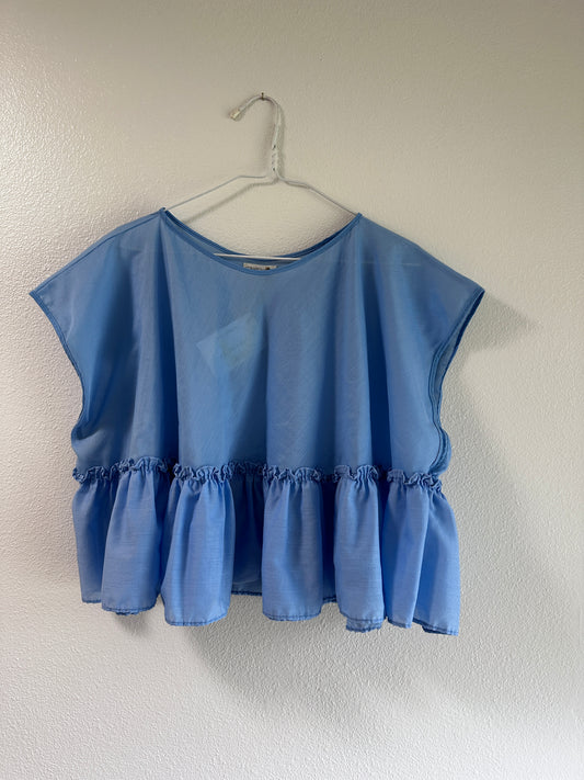 Breezy Ruffle Tee